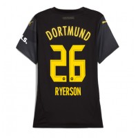 Borussia Dortmund Julian Ryerson #26 Vieraspaita Naiset 2024-25 Lyhythihainen